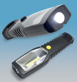 Linterna + Luz de Emergencia - 8hs - Batería Litio y USB...
