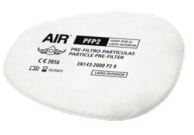Pre Filtro AIR PFP2 P2 R (PAR) Particulas