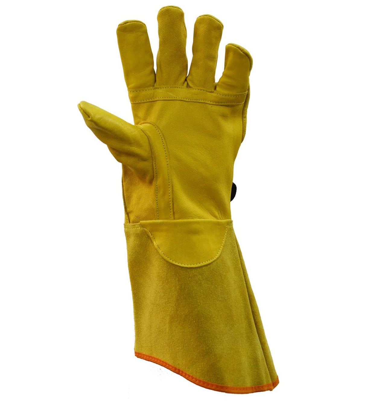 Guantes Vaqueta cobertor electricista largo 410325