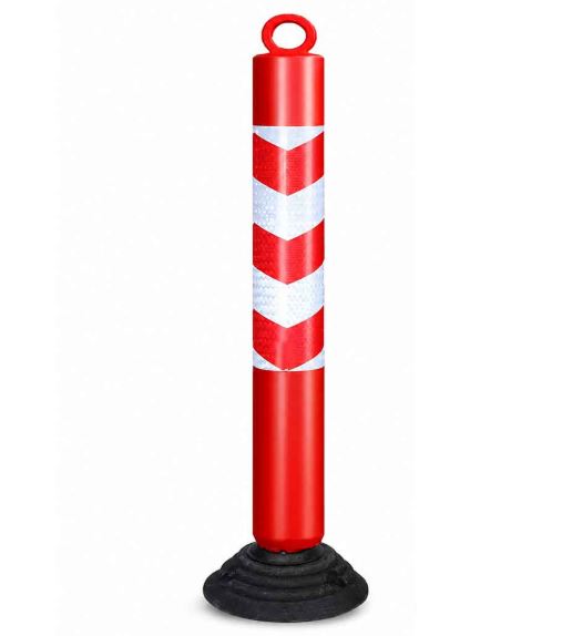 Poste vial flexible