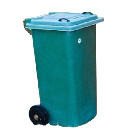 Contenedor 120 litros con tapa y ruedas