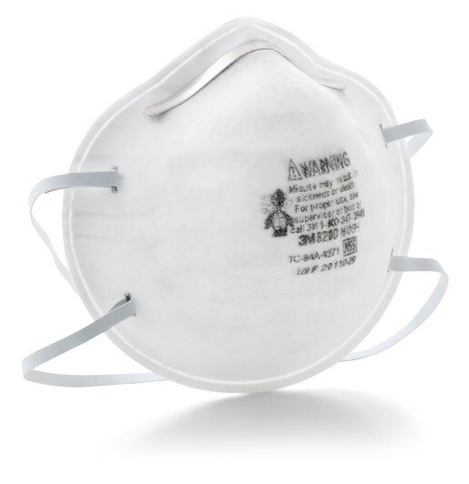 Respiradores para Particulas N95 8200