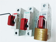 Bloqueador para interruptores eléctricos SIEMENS cod. 66133