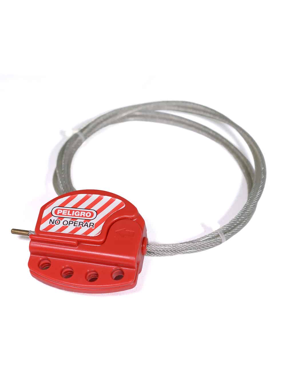Cable de Bloqueo Ajustable Largo 2 Mts