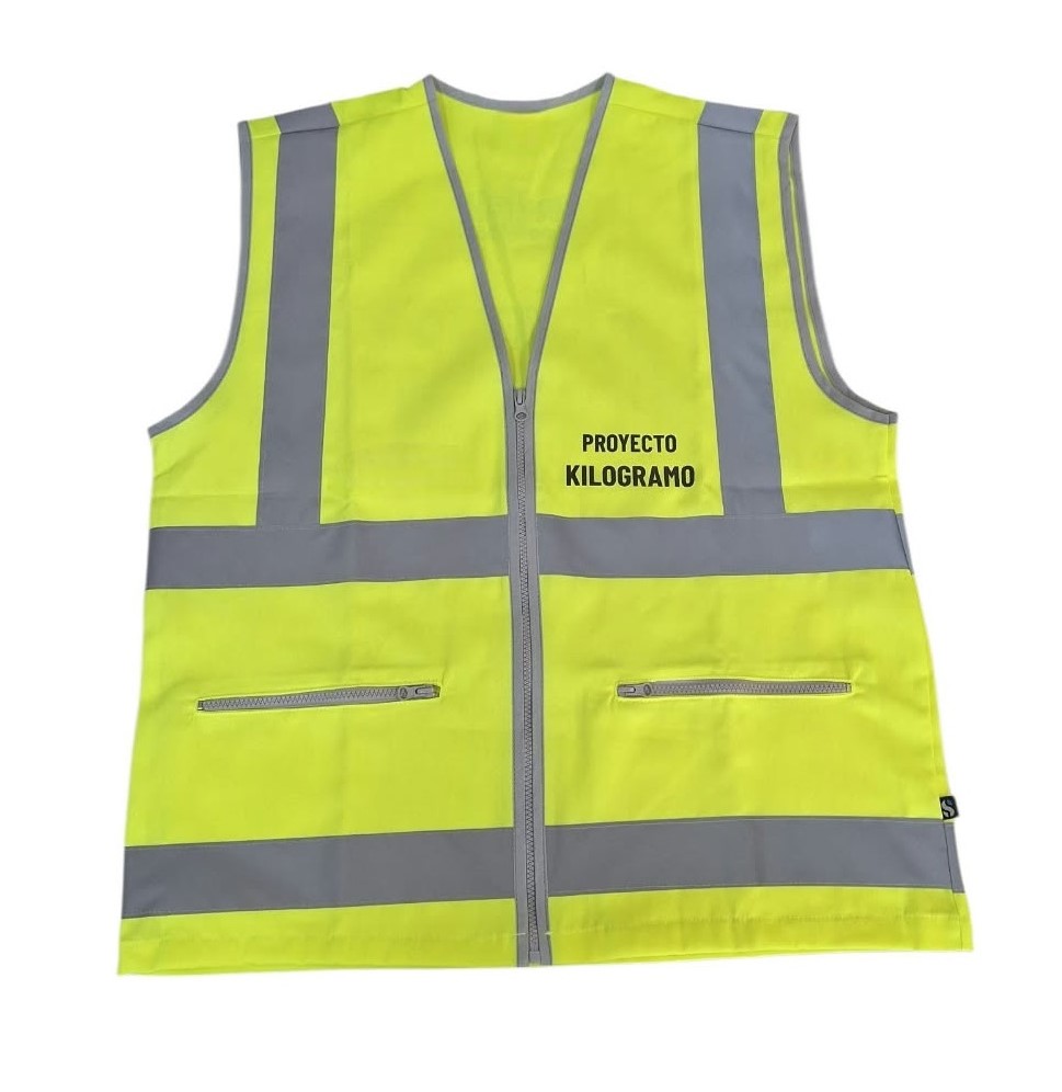 Chaleco Clase 2 tela Gabardina con logo