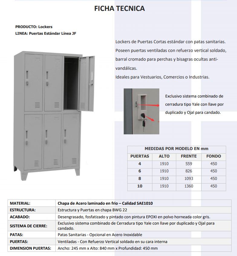 Armario Locker puerta corta | Cartelería, Señalización, Seguridad ...