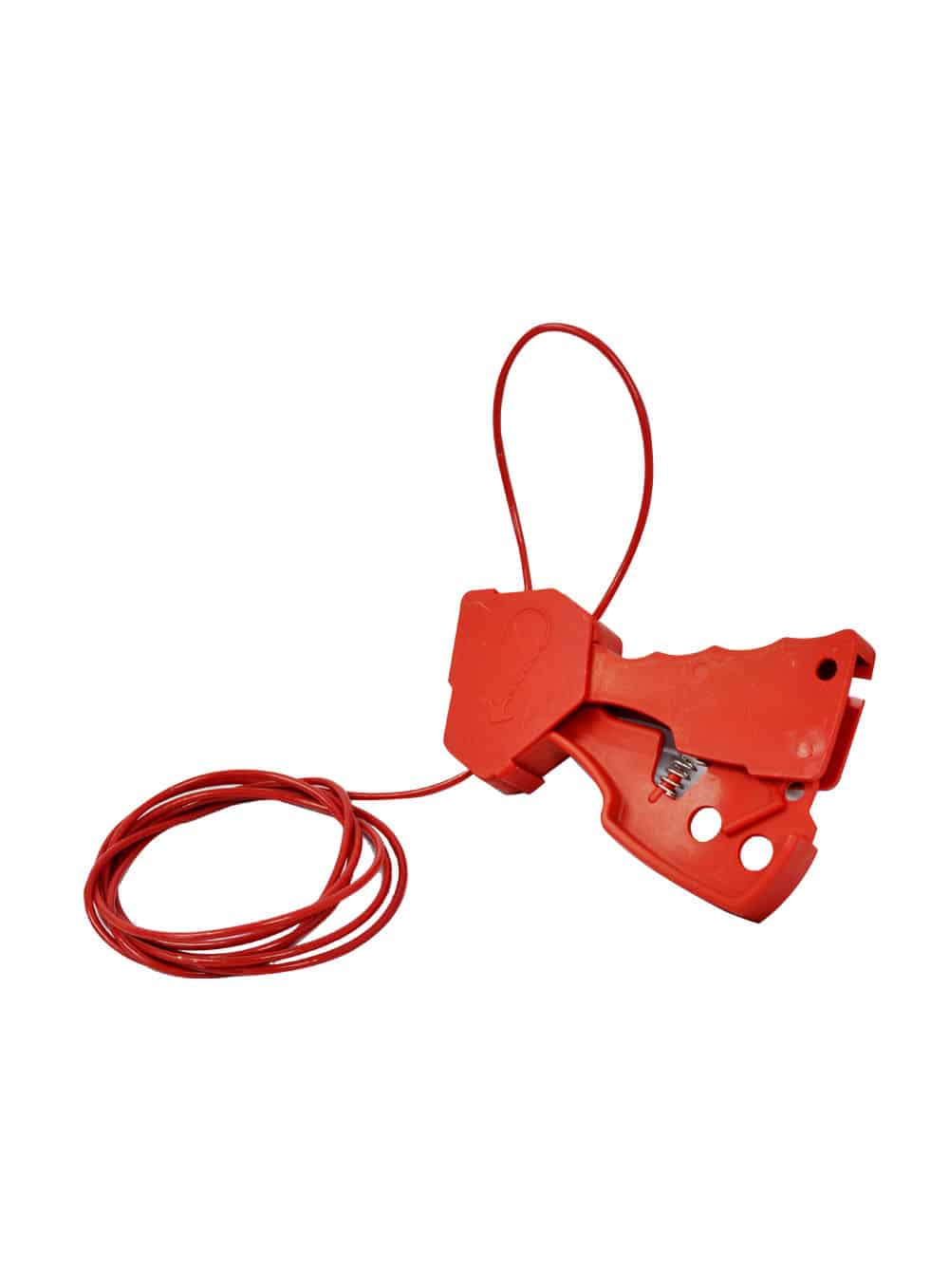 CABLE DE BLOQUEO AJUSTABLE LARGO 2 MTS. CON PALANCA