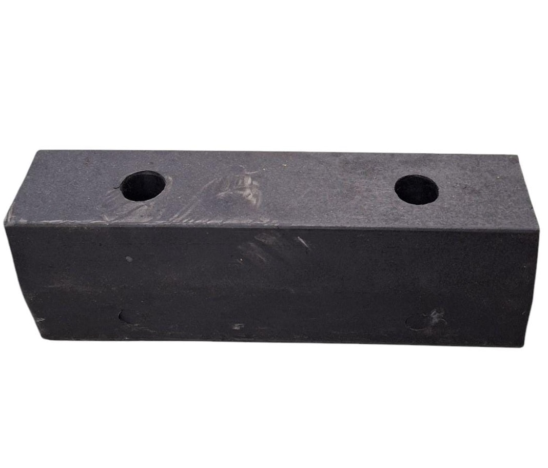 Tope de caucho para dock de carga