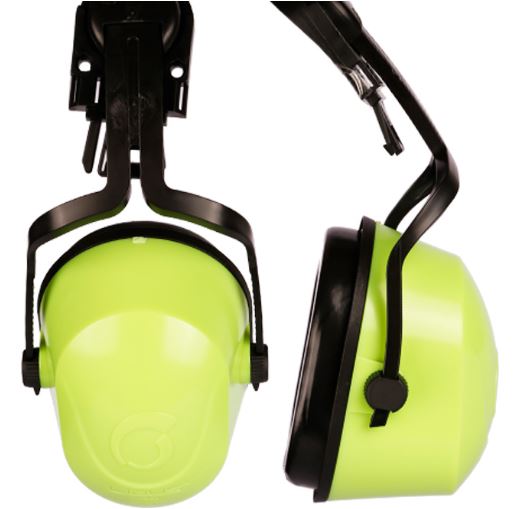 Prot Auditivo Copa L 360 Para casco HI VISIBILITY