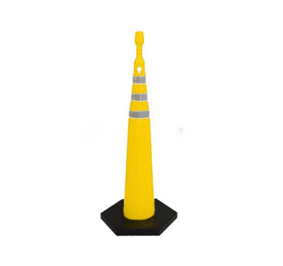 Cono Obelisco AMARILLO 1.15mts.