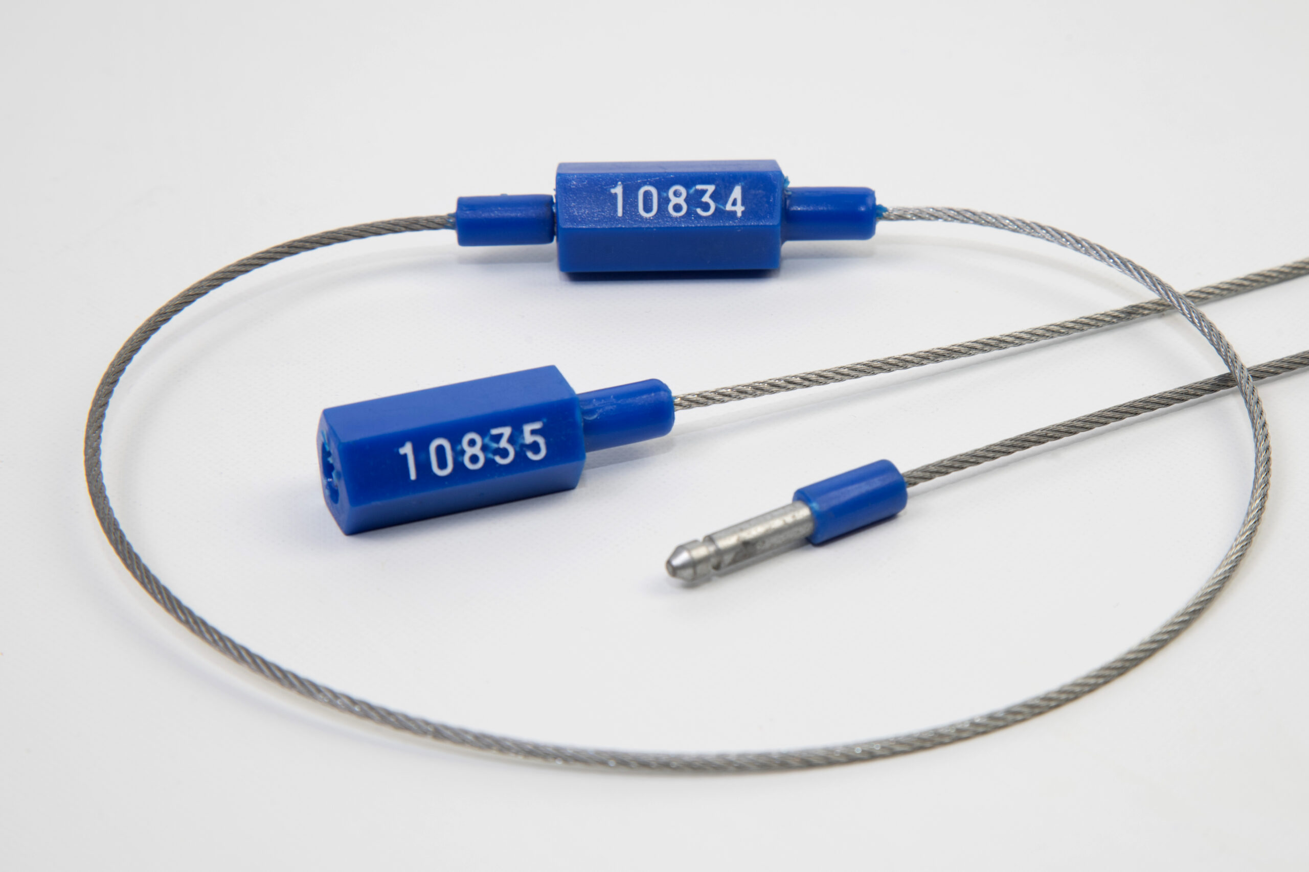 Precinto de seguridad cable de acero - Fijo