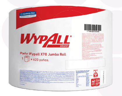 Paños WYPALL X70 Jumbo roll