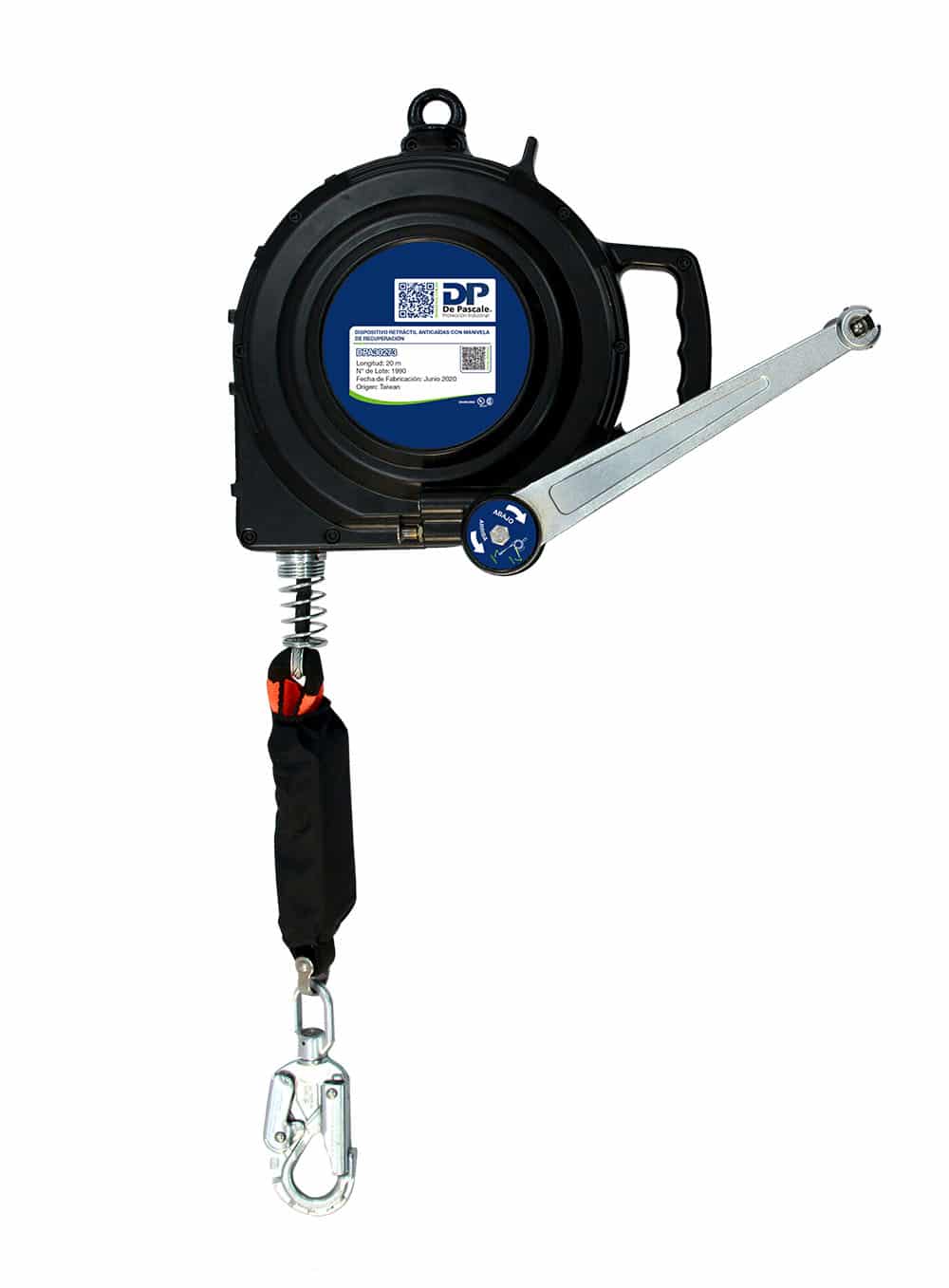 Equipo Retractil de Aluminio con recuperador. Capacidad 150 Kg....