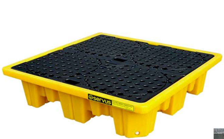 Pallet Antiderrame para 4 Tambores SERVUS 28254